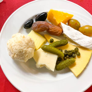 Delightful Cheese & Olive Platter