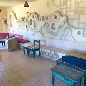 Rustic Desert Village Lounge Art