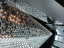 Beleuchtete hexagonale Glaskuppeln-Interieur