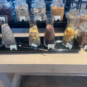 Müsli- und Cerealienstation