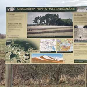 Nationaler Geotop Poppentiner Endmoräne Info