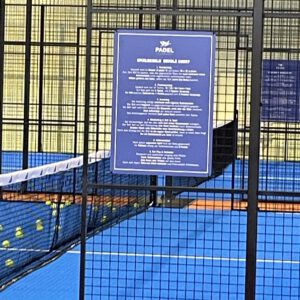 „Spielregeln, die fairen Padelspaß garantieren“