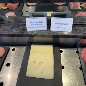 Laktosefreier Käsegenuss Frühstück