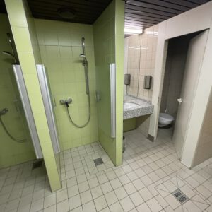 Moderner Wellness Dusch- und Waschbereich